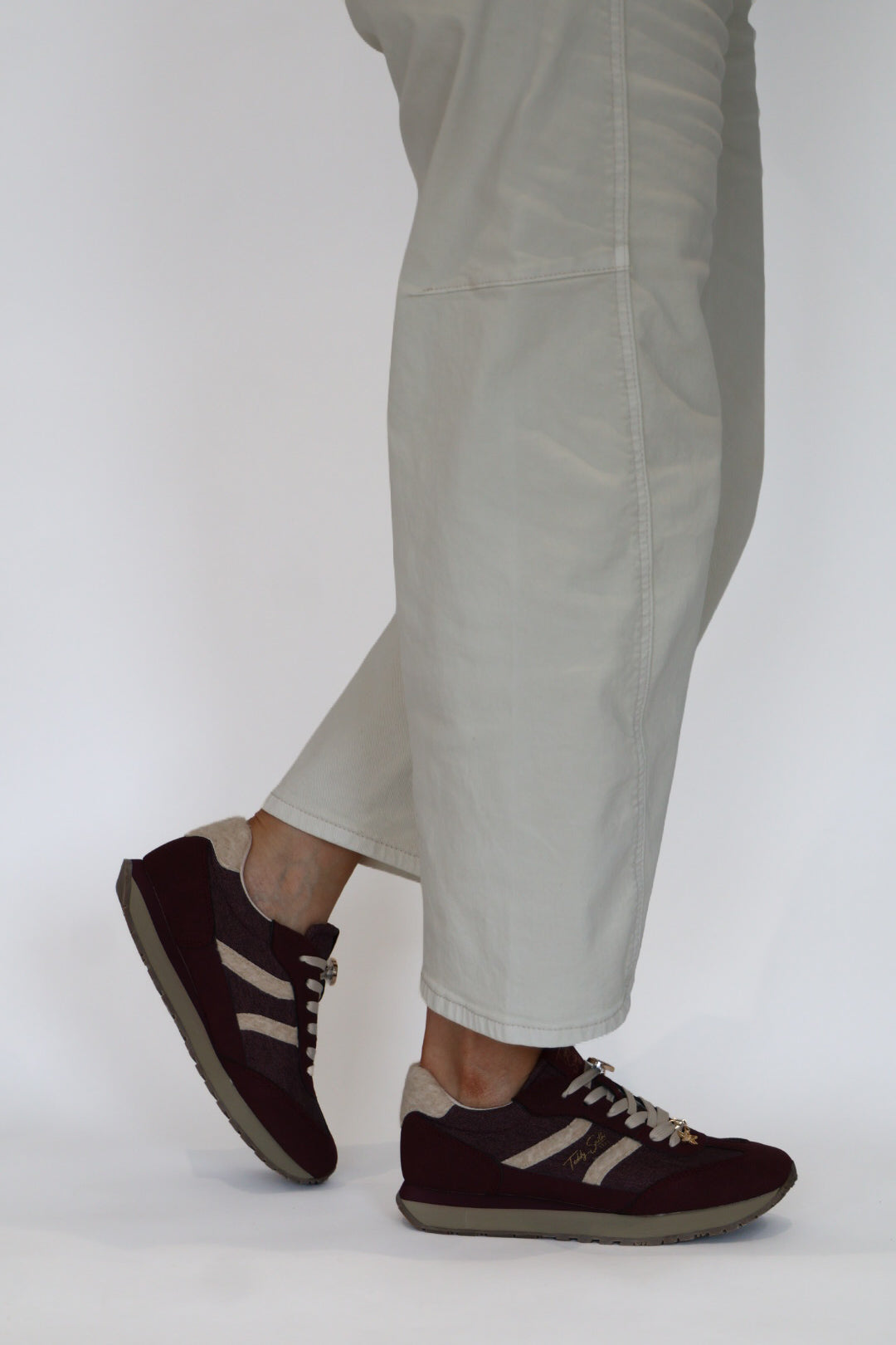 Teddy Smith - 121126 Burgundy Trainer