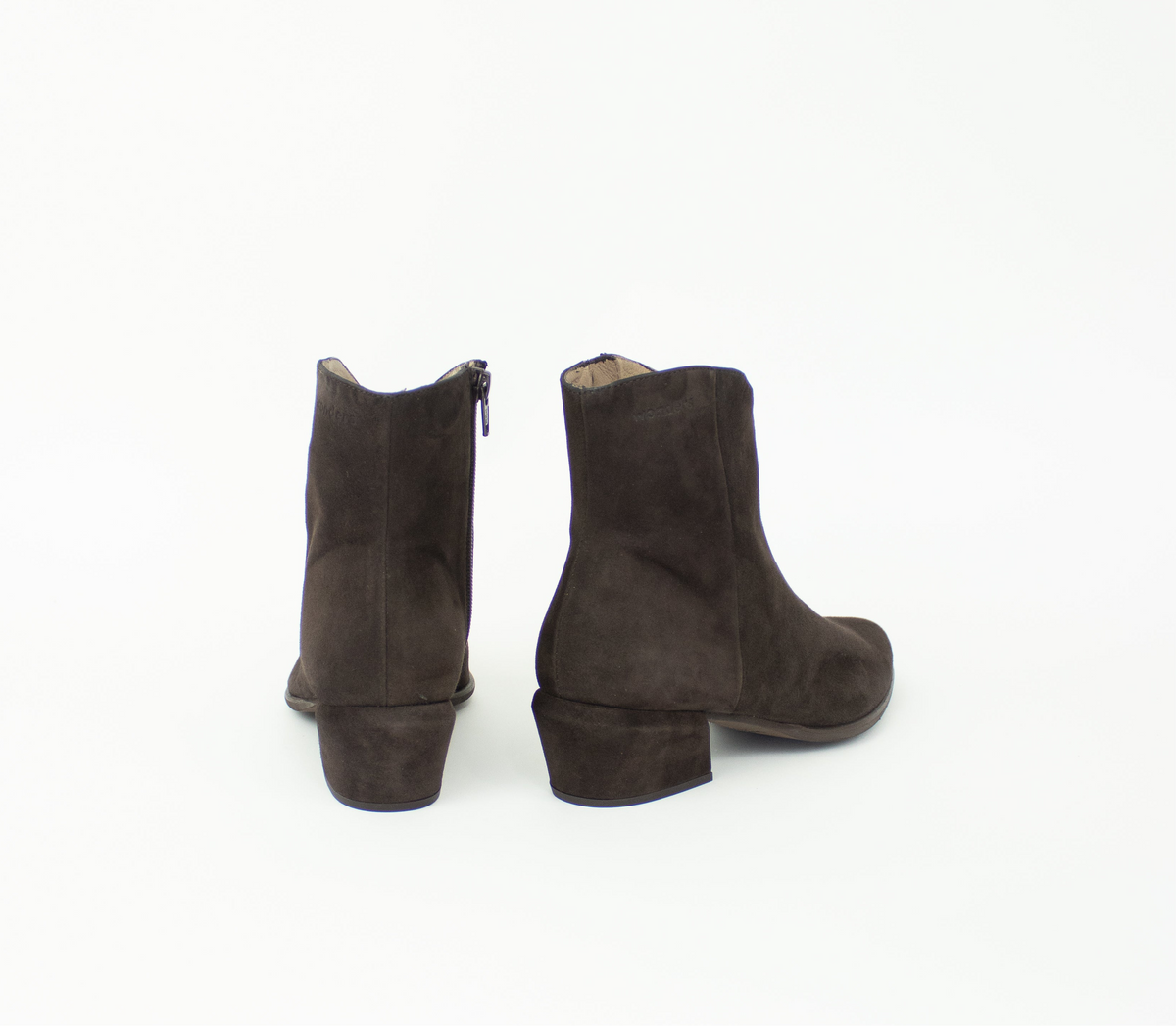Wonders - D-2001 Brown Suede Ankle Boot