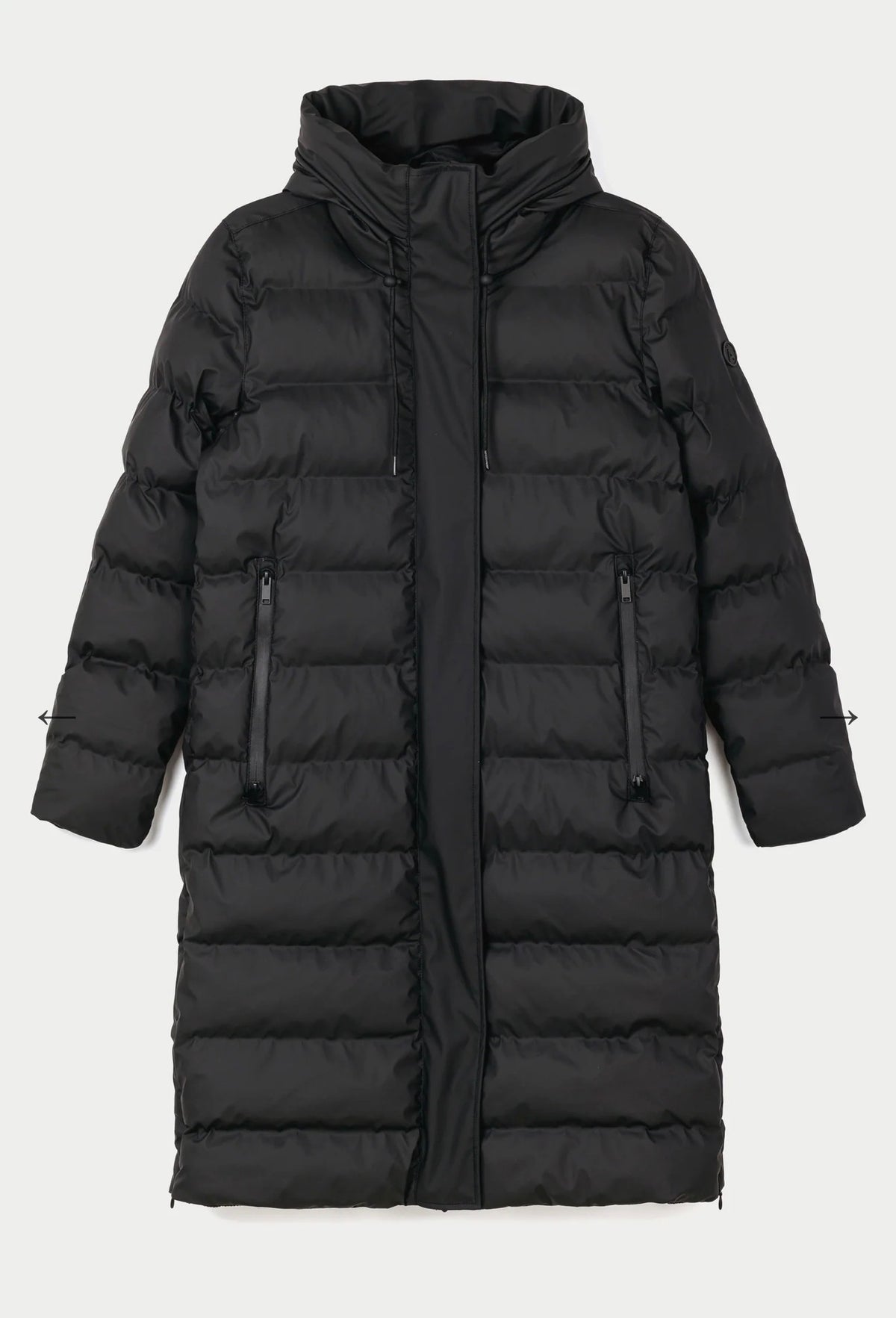 Tanta - T3318 Black Waterproof Coat