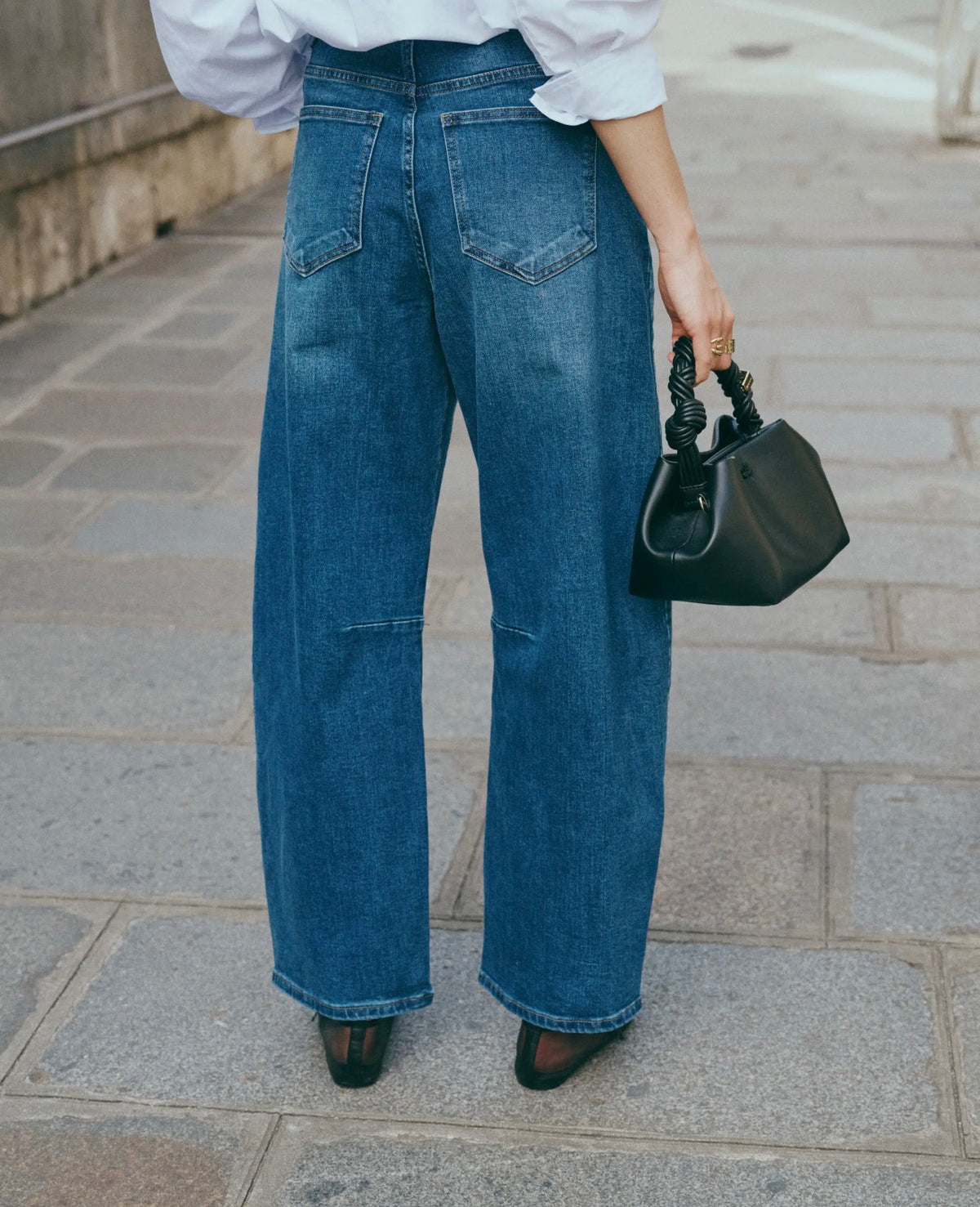 Anna - 6991 Dark Denim Barrel Denims