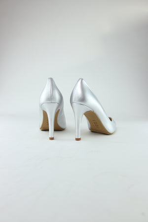Lodi - Rabot Silver Leather Court Shoe