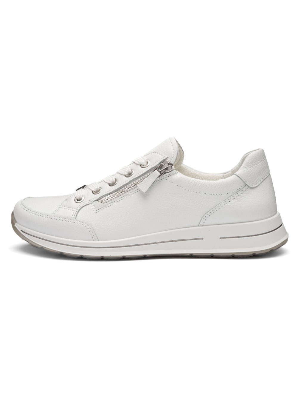 Ara - 55801 White Zip Trainer