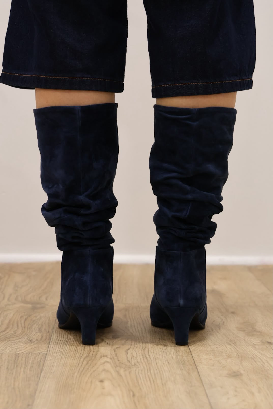 Lodi - A-Lee Navy Slouch Boot