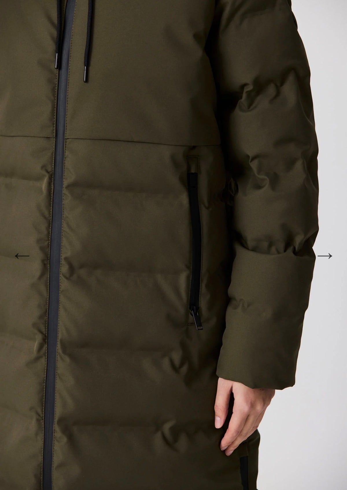 Tanta - T3252 Khaki Waterproof Jacket