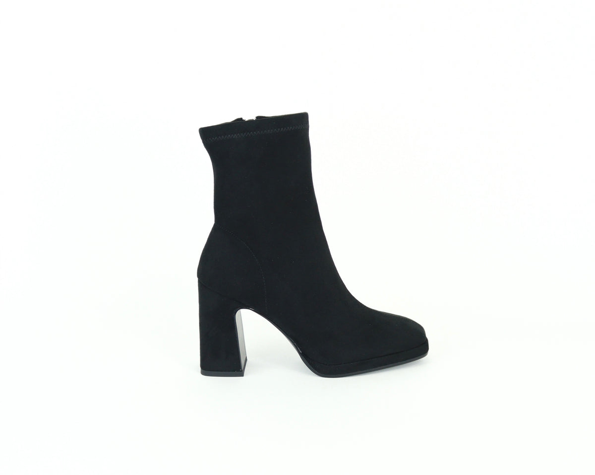 Lodi - Laira Black Sock Platform Boot