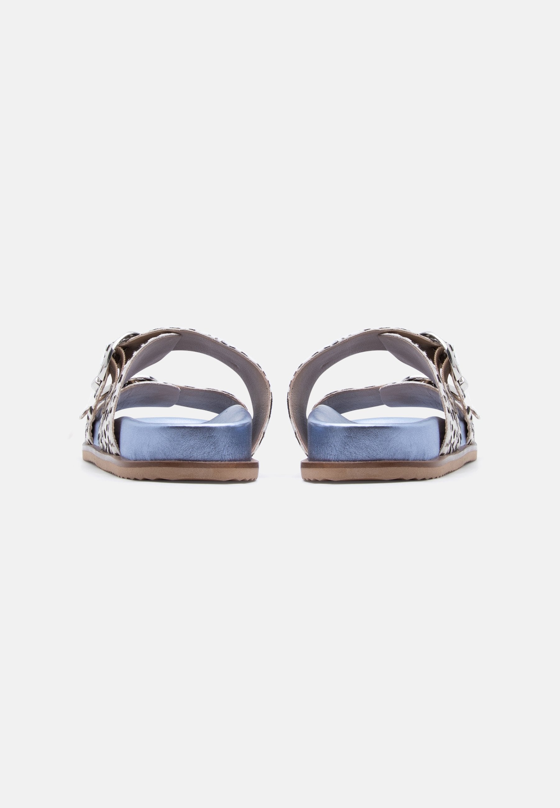 Gioseppo - Carney White/Black Print Slider