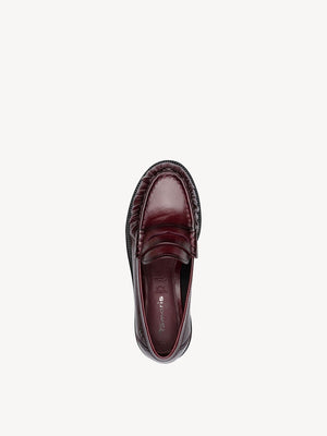Tamaris - 24251 Burgundy Patent Loafer