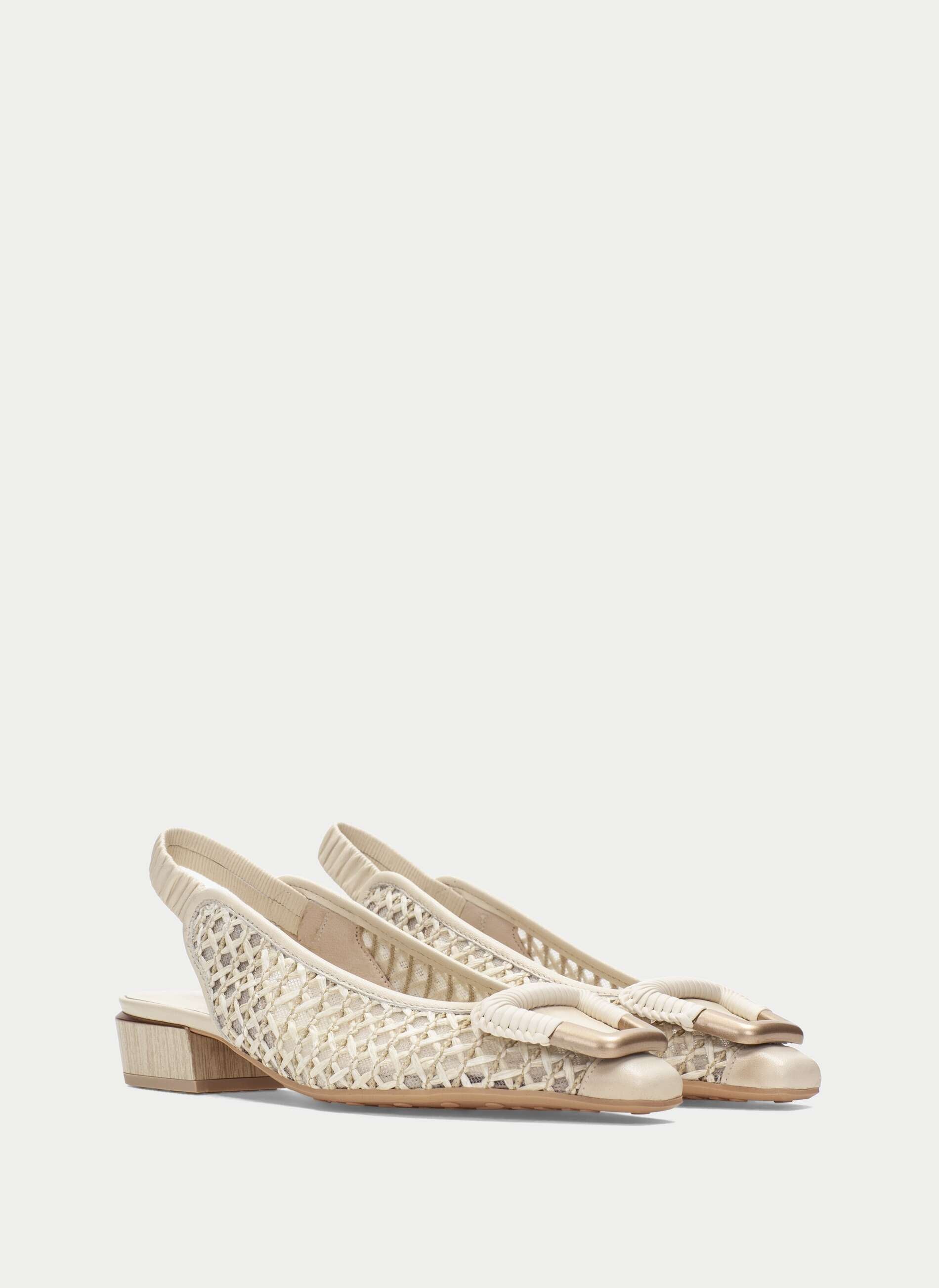 Hispanitas - 264658 Cream Buckle Slingback