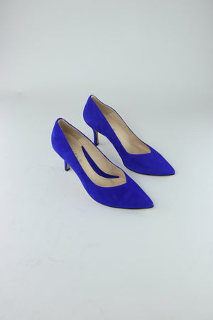 Rachels - Z6047 Cobalt Blue Court Shoe