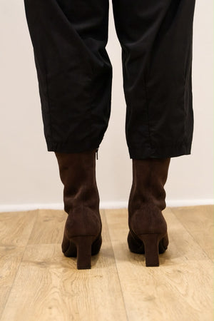 Wonders - M-6302 Brown Sock Boot