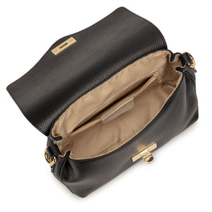 Elie Beaumont - Twist Black Crossbody Bag