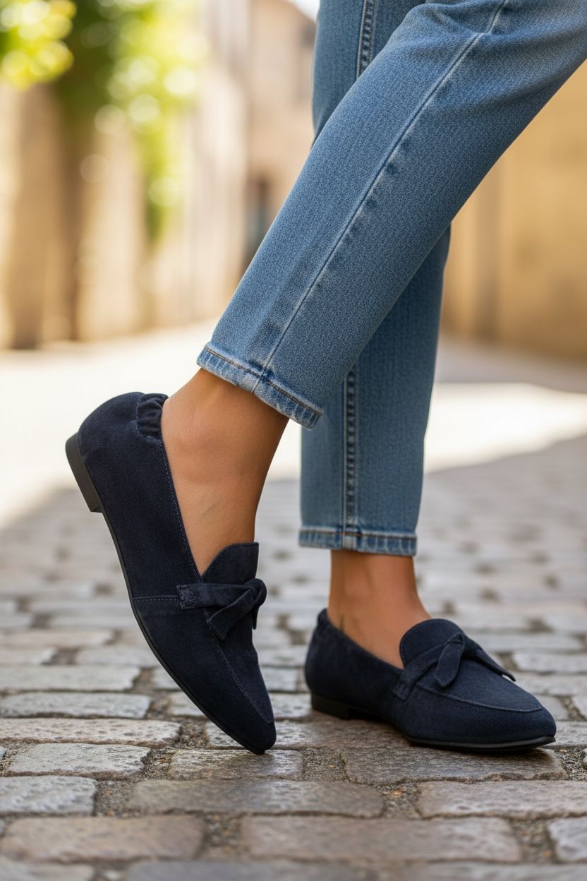 Shoedesign Copenhagen - Lumie Navy Loafer