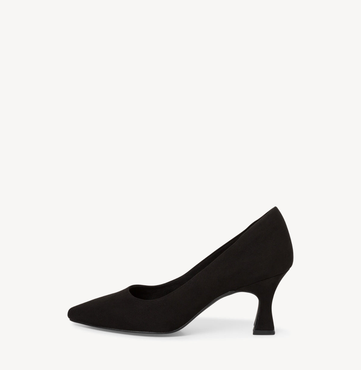 Marco Tozzi - 22418 Black Suede Court Shoe