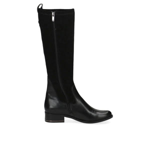 Caprice - 25514 Black Leather & Suede Knee High