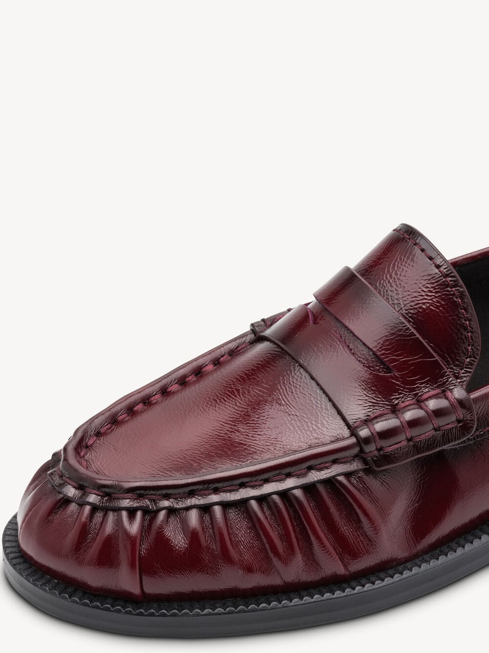 Tamaris - 24251 Burgundy Patent Loafer