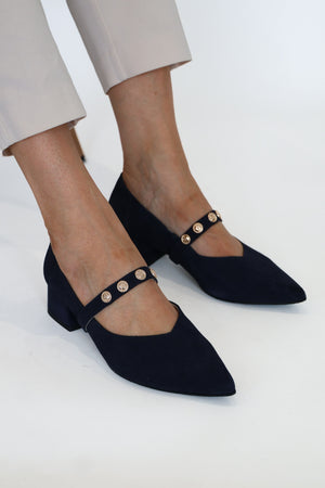 Rachels - Z8598 Navy Mary Jane