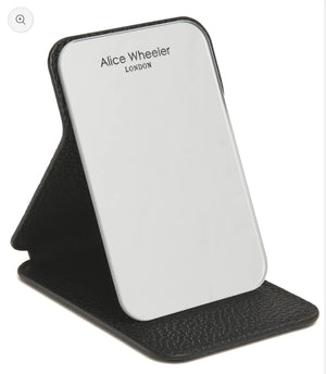 Alice Wheeler - Black Folding Travel Mirror