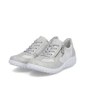 Rieker - 59501 Silver Stretch Trainer
