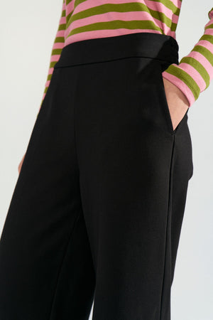 Numph - Nuathema Black Elasticated Trousers