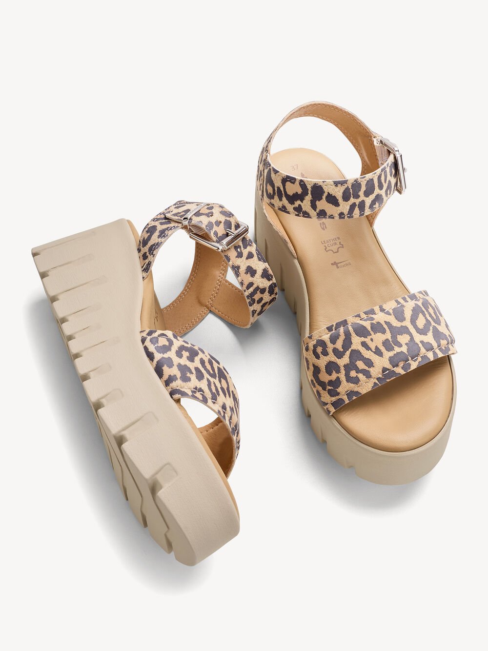 Tamaris - 28712 Leopard Wedge Sandal