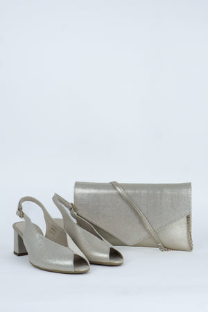 Rachels - Gold Shimmer Clutch