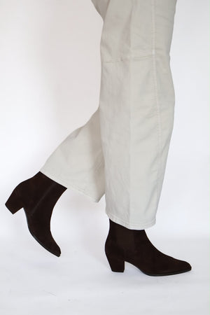 Unisa - Leyla Brown Heel Chelsea Boot