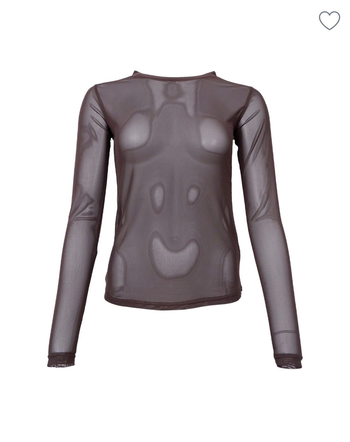 Black Colour - BCannie Brown Mesh Underlayer