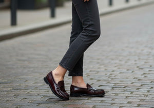 Tamaris - 24251 Burgundy Patent Loafer