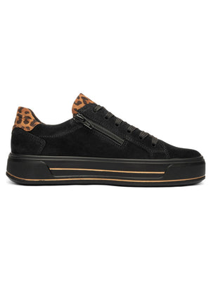 Ara - Osaka 23004 Black/Leopard Trainer