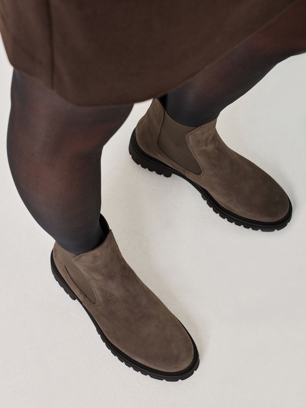 Tamaris - 25427 Taupe Chelsea Boot