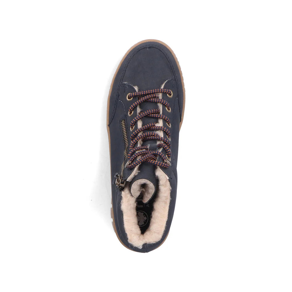 Rieker - Y6104 Navy Tex Ankle Boot