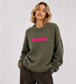 Anna - Green Iconic Jumper