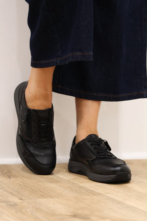 G Comfort - R-5189 Black Waterproof Trainer