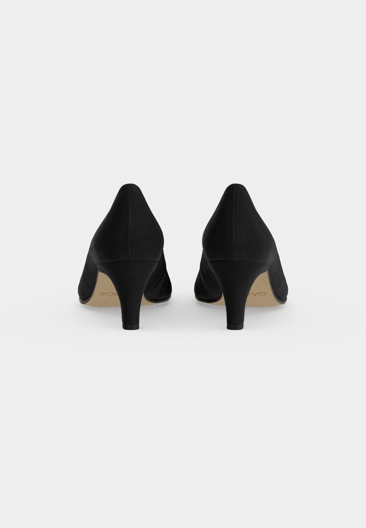 Gabor - 3014.01 Black Court Shoe