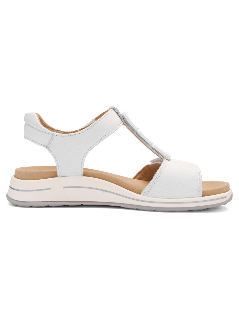 Ara - 34804 White Velcro Sandal