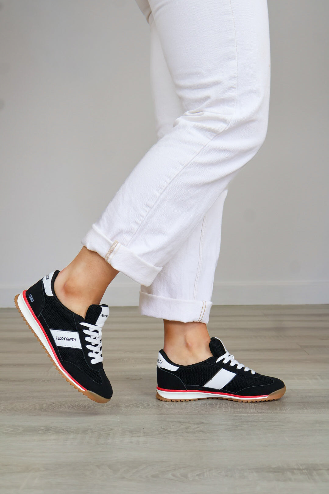 Teddy Smith - 120549 Black Trainer