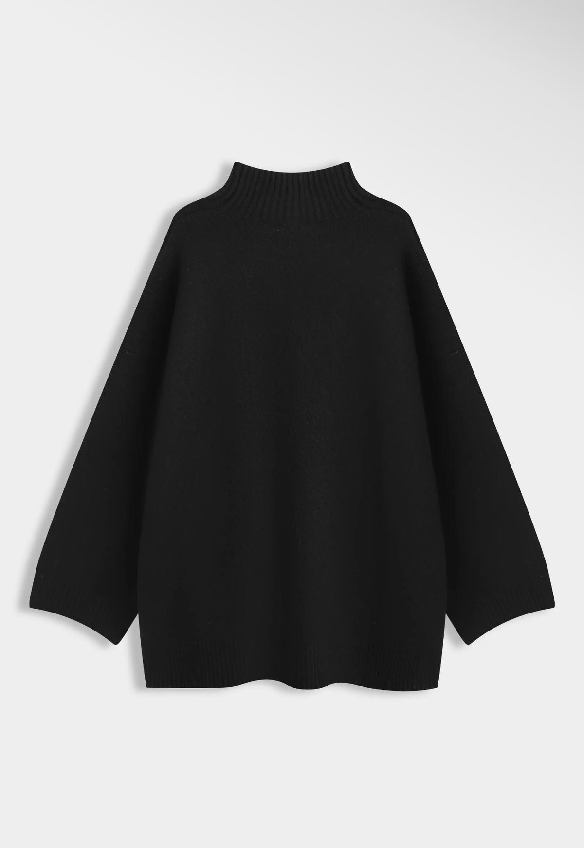 Anna - Black Knit Jumper