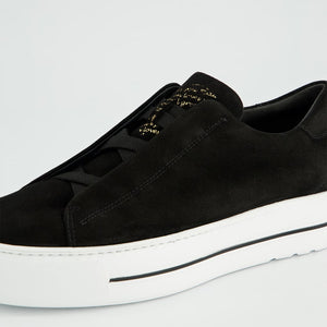 Paul Green - 5529 Black Slip On Trainer