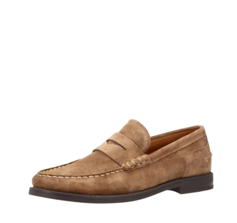 Shoe Design Copenhagen - Taupe Suede Loafer