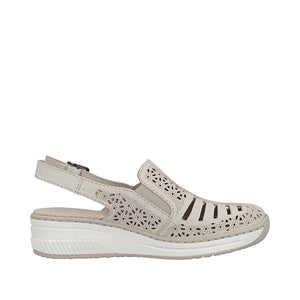 Rieker - 48763 Beige Pref Slingback