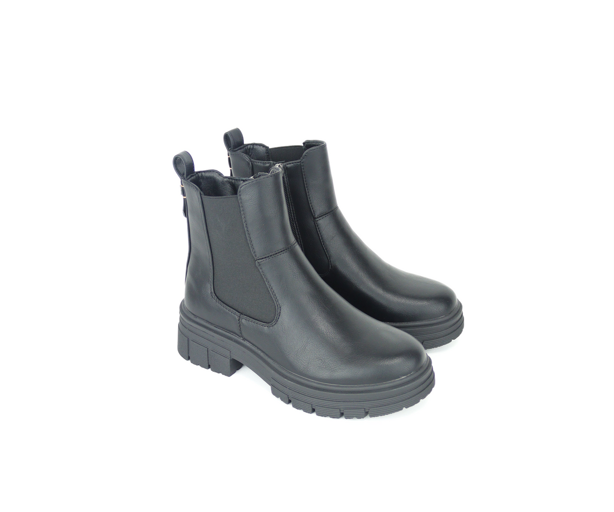 Refresh - 173084 Black Chelsea Boot