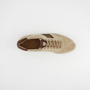 Paul Green - 5453 Taupe/Brown Slip On Trainer