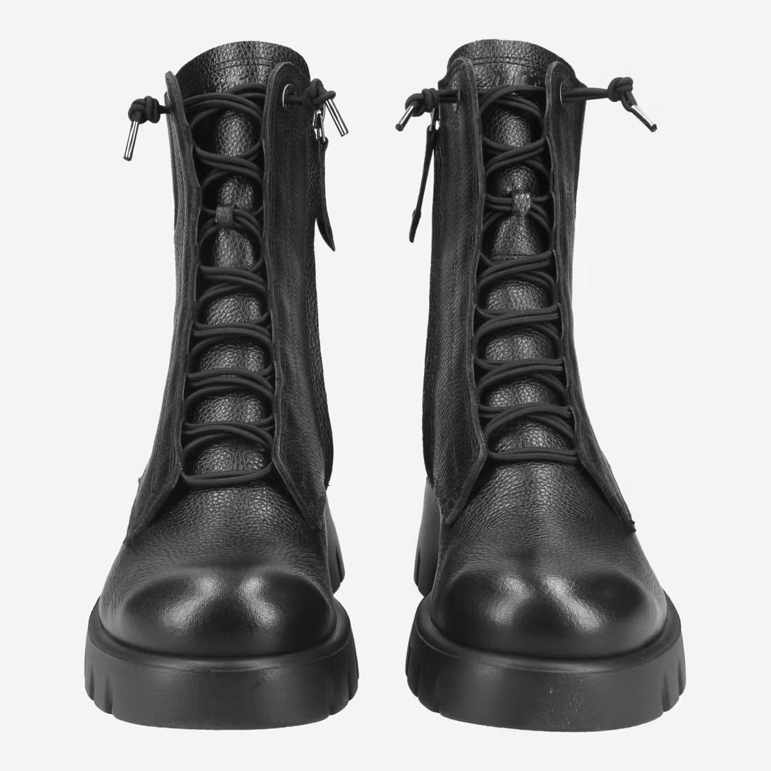 Paul Green - 8216 Black Laced Chelsea Boot