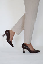Lodi - Genius Brown Court Shoe