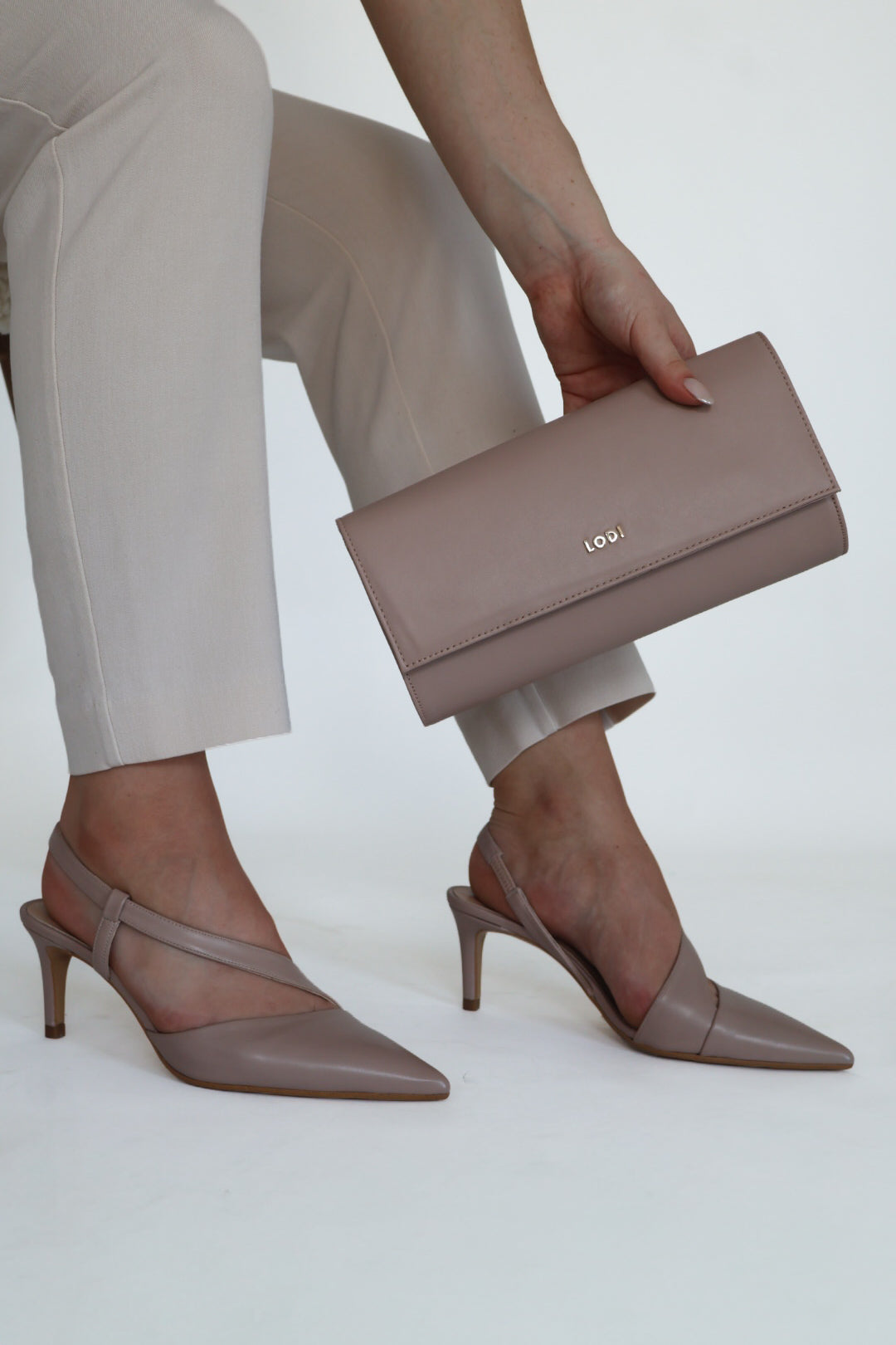 Lodi - Naltom Blush Strap Slingback