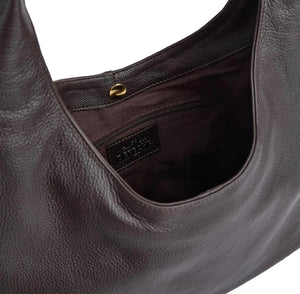 Depeche - 17142 Brown Leather Shoulder Bag
