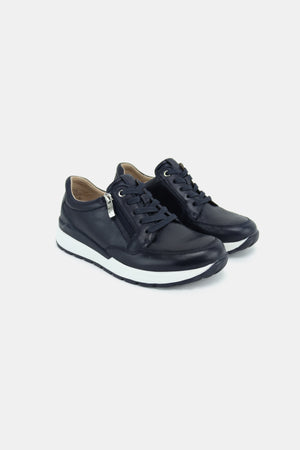 Caprice - 23738 Navy Zip Trainer