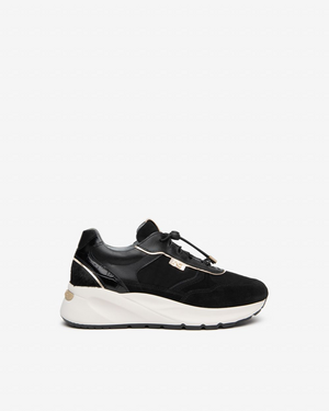 Nerogiardini - I617386D Black Slip on Trainer