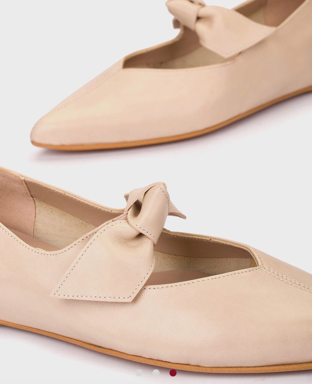 Wonders - A-3840 Beige Bow Pump