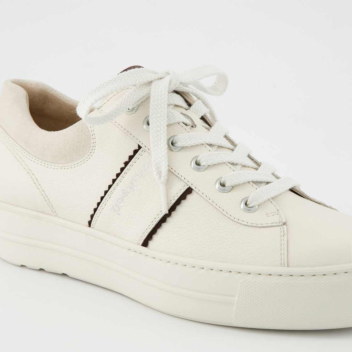 Paul Green - 5567 Cream Platform Trainer